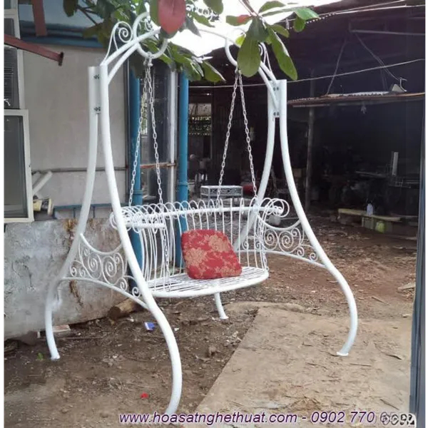 Iron outdoor Swings art