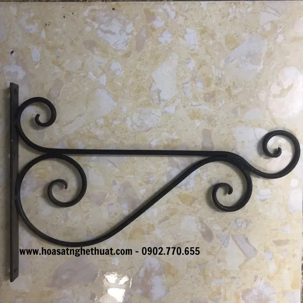 Prices Eke wrought iron hanging flowers by art