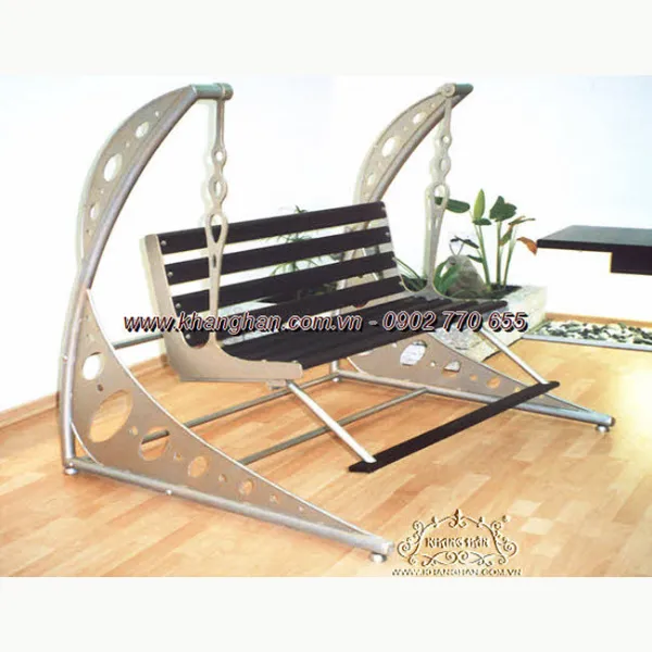 Swings and unique iron art CNC cutting pattern