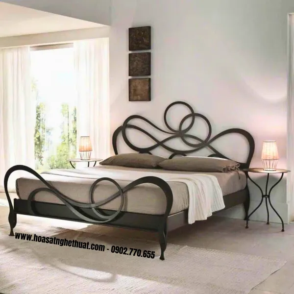 GIƯỜNG SẮT CẮT CNC