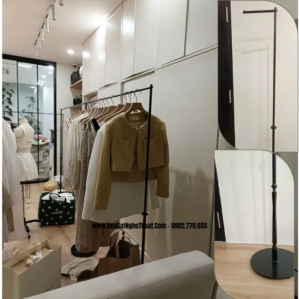 SÀO TREO QUẦN ÁO SHOP THỜI TRANG
