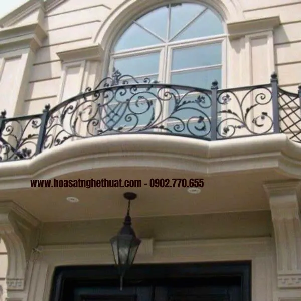 BAN CÔNG SẮT RÈN KH25-BC02