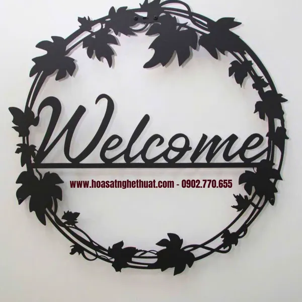 5 MẪU BIỂN CHÀO WELCOME