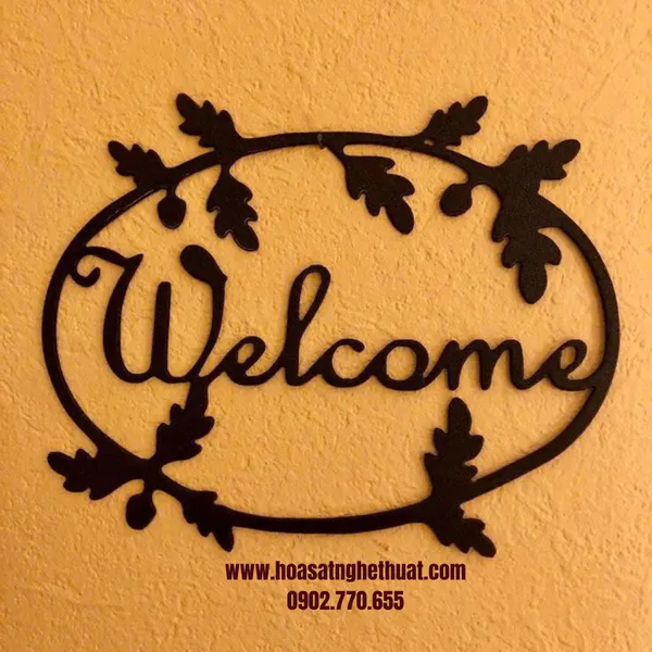 5 MẪU BIỂN CHÀO WELCOME