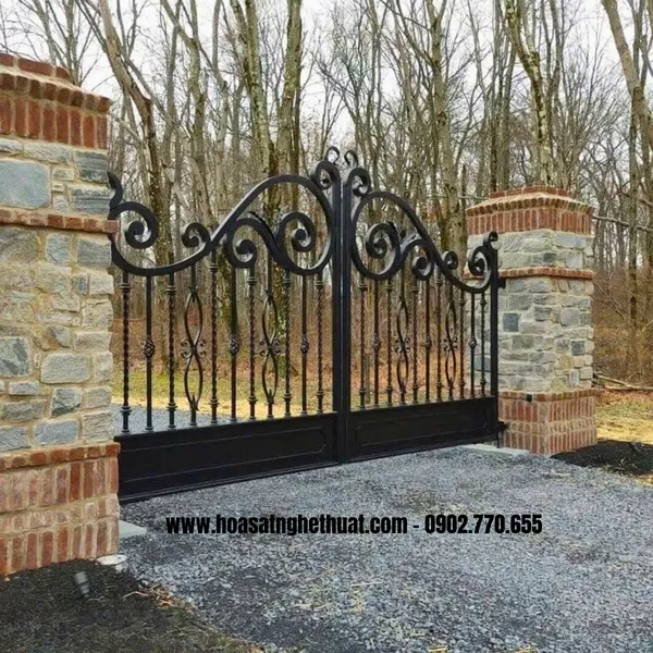 CỔNG SẮT RÈN KH25-CSR01