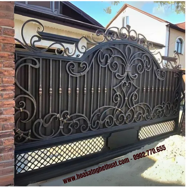 CỔNG SẮT RÈN KH25-CSR03