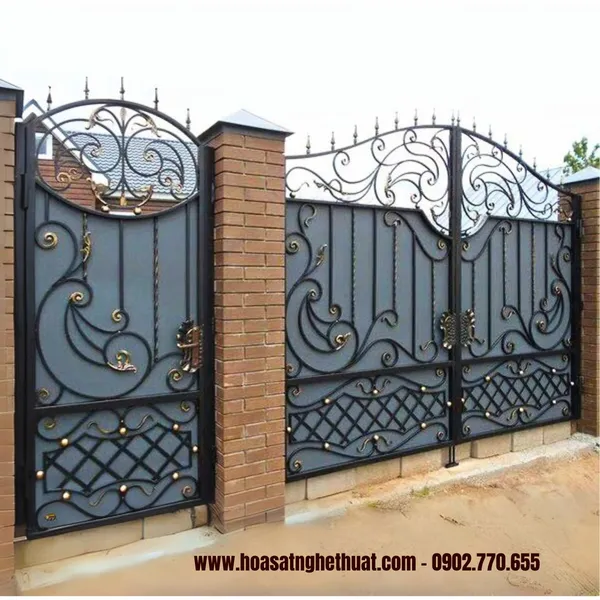 CỔNG SẮT RÈN KH25-CSR05