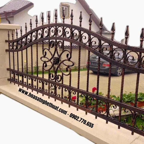 HÀNG RÀO SẮT RÈN  KH25-HR01