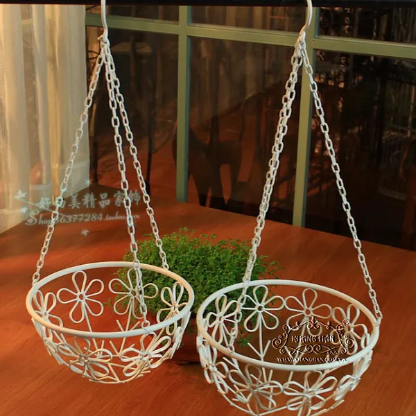 Giỏ hoa sắt mỹ thuật Khang Hân