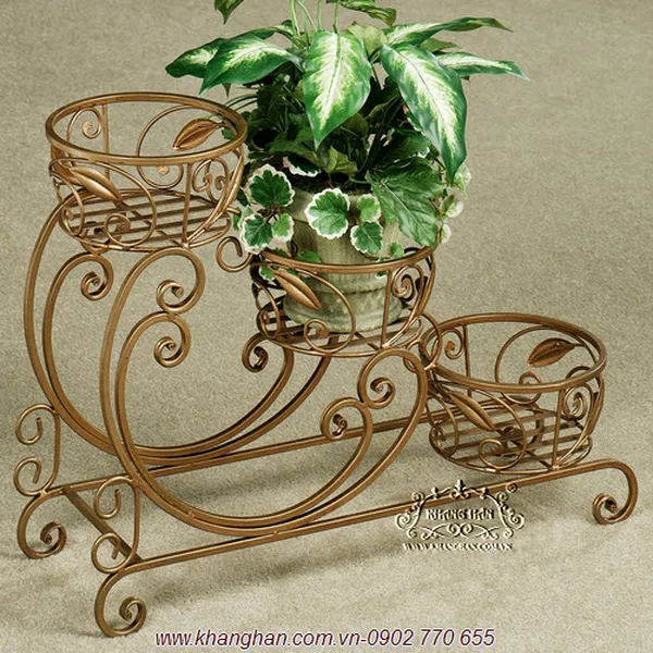Iron flower racks graceful art Khang Han
