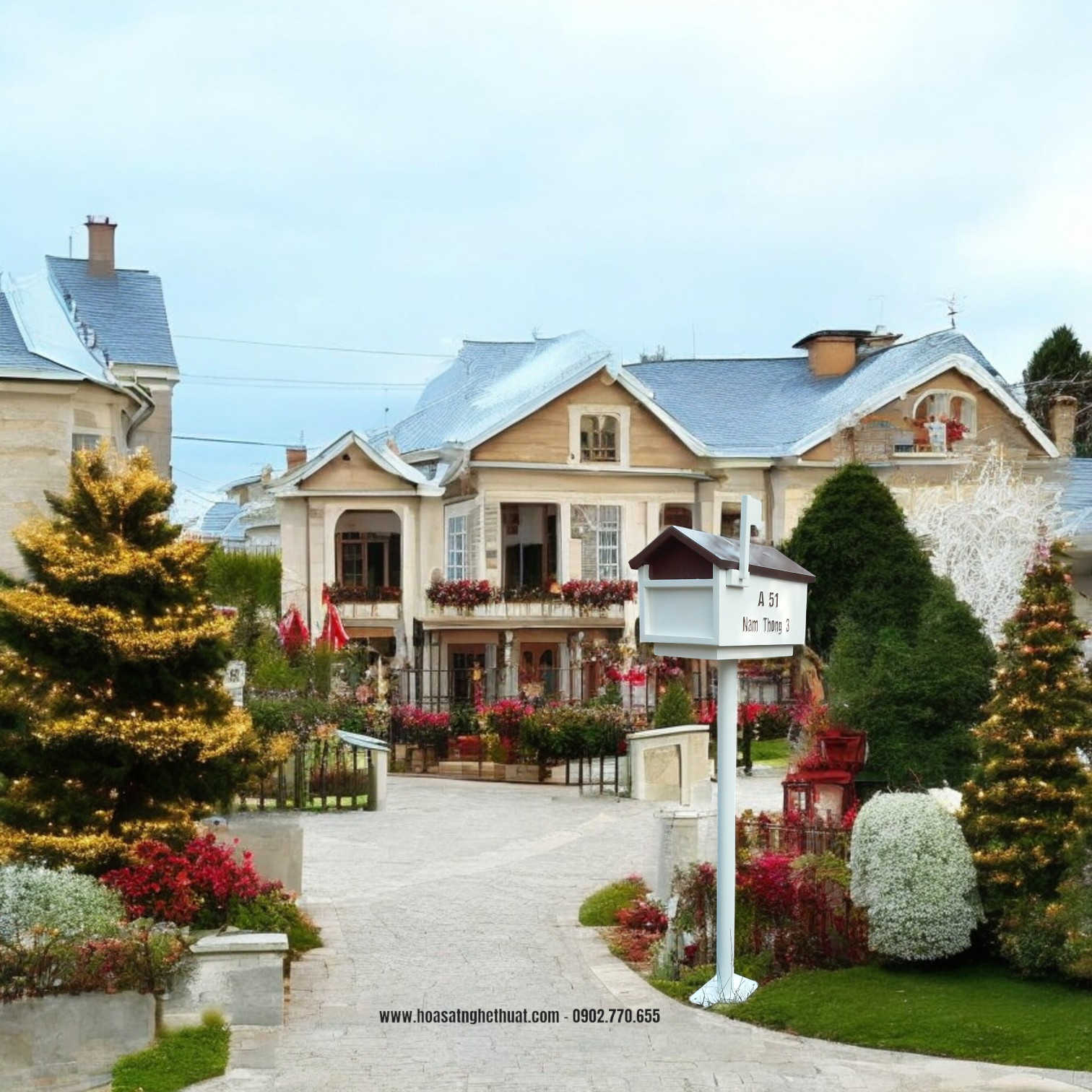 Thùng Thư Sắt Mỹ Thuật Trang Trí Cổng Thùng Thư Sắt Mỹ Thuật Trang Trí Cổng