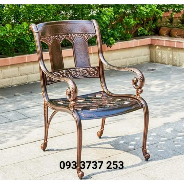 MẪU GHẾ NHÔM ĐÚC CAO CẤP