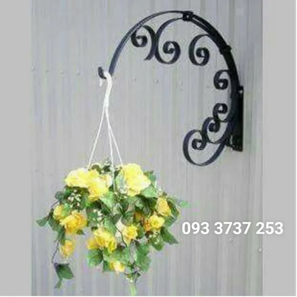 MÓC SẮT TREO CHẬU HOA ĐẸP DUYÊN DÁNG