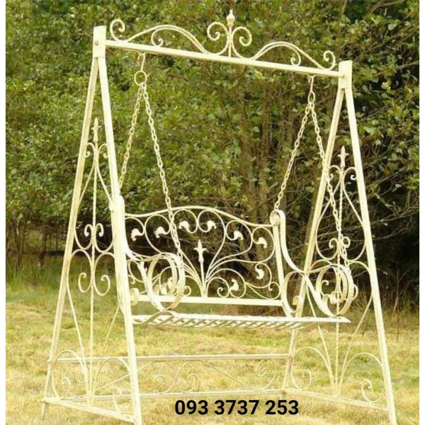 XÍCH ĐU NGOÀI TRỜI SẮT MỸ THUẬT ĐẸP