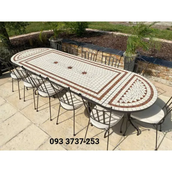 BÀN GHẾ SẮT UỐN - NÉT THANH LỊCH, ẤM CÚNG CHO PHÒNG ĂN