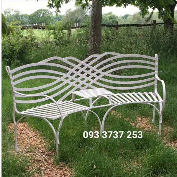 GHẾ DÀI CÔNG VIÊN SẮT MỸ THUẬT ĐẸP ĐỘC ĐÁO