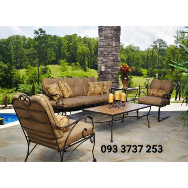 SOFA SẮT RÈN PHONG CÁCH CHÂU ÂU