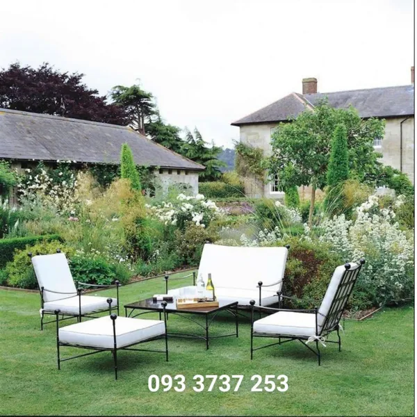 SOFA SẮT NGOÀI TRỜI - SẢN PHẨM DÀNH CHO SÂN VƯỜN