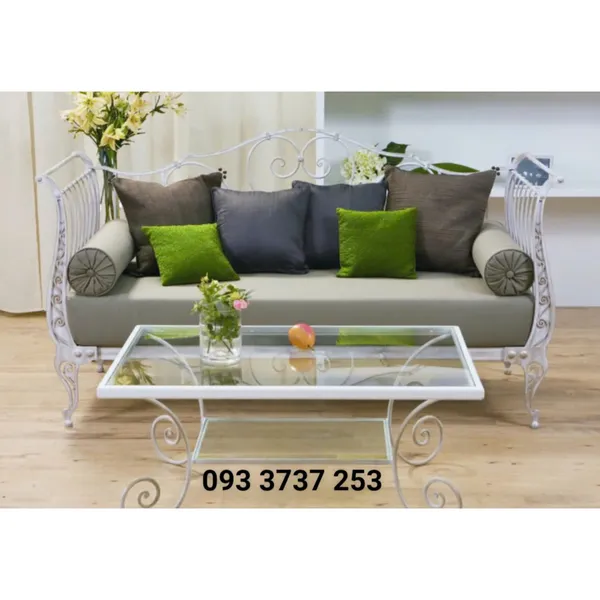SOFA SẮT HỌA TIẾT CNC SANG TRỌNG