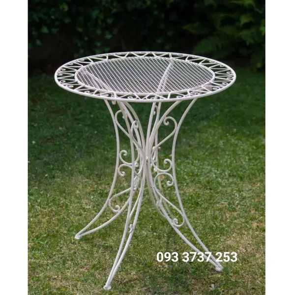 BÀN SÂN VƯỜN SẮT MỸ THUẬT ĐẸP