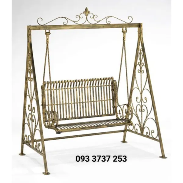 XÍCH ĐU SẮT RÈN MÀU GIẢ CỔ SANG TRỌNG