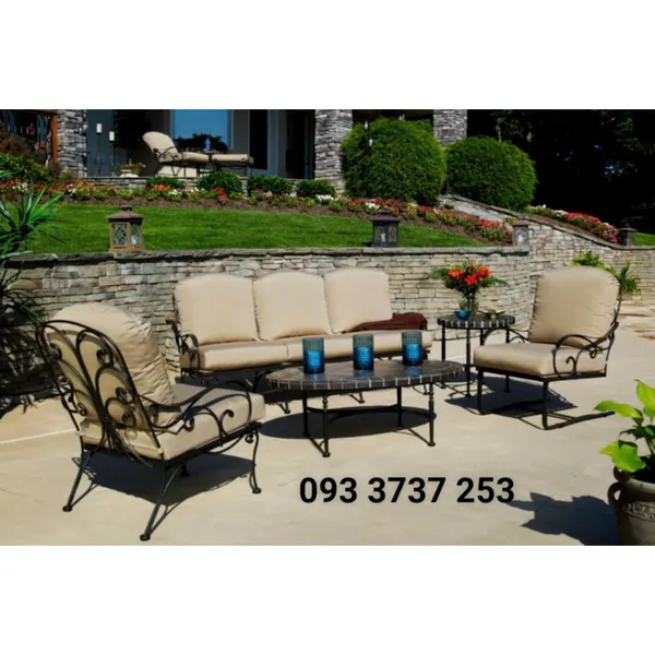 BỘ SOFA SẮT UỐN ĐẸP DUYÊN DÁNG