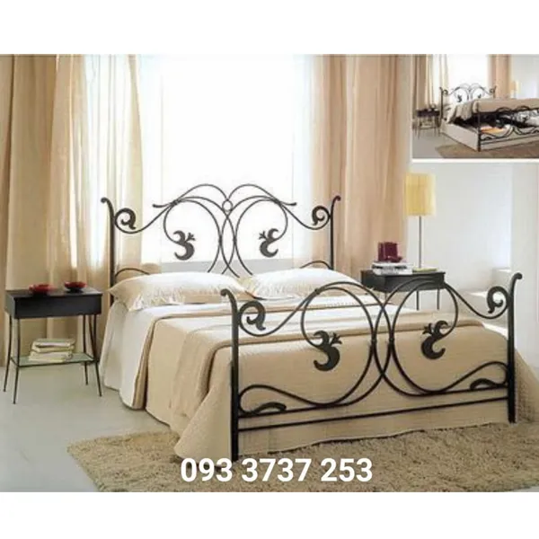 GIƯỜNG SẮT MỸ THUẬT PHONG CÁCH Ý