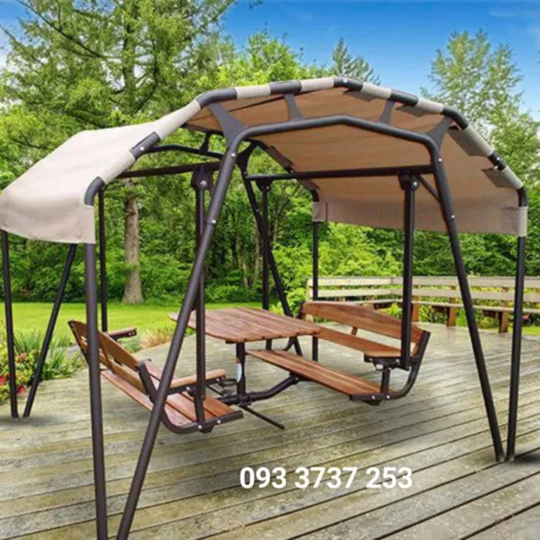 XÍCH ĐU CHỒI SẮT MỸ THUẬT