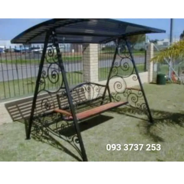 XÍCH ĐU SẮT CÓ MÁI CHE MƯA - NẮNG BẢO VỆ NGƯỜI NGỒI