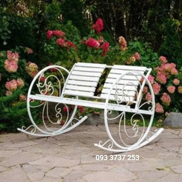 GHẾ BẬP BÊNH SẮT UỐN ĐẸP DUYÊN DÁNG