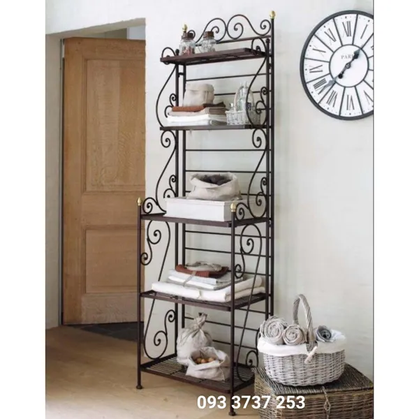 KỆ SẮT ĐẸP CHO PHÒNG TẮM - VẬT DỤNG HỮU ÍCH