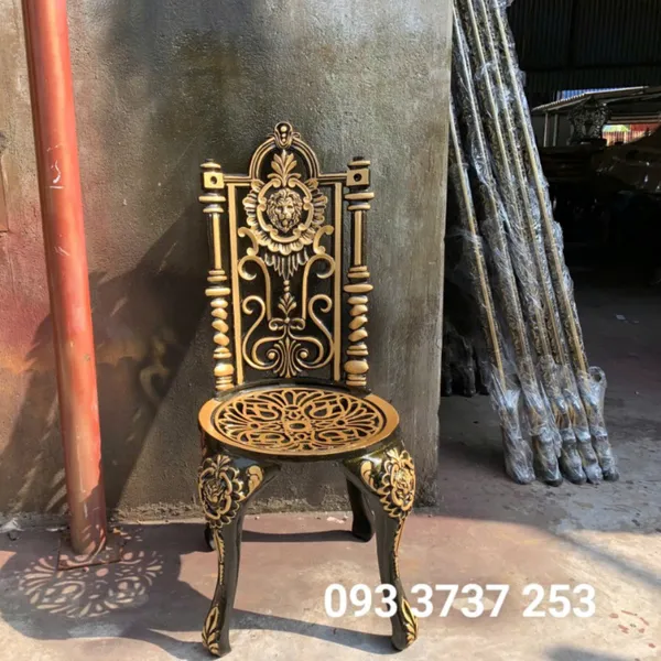 GHẾ NHÔM ĐÚC CAO CÁP KIỂU QUÝ TỘC