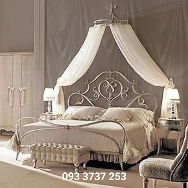 GIƯỜNG SẮT MỸ THUẬT PHONG CÁCH CHÂU ÂU