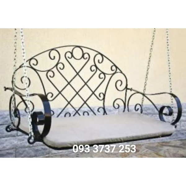 GHẾ XÍCH ĐU SẮT NGHỆ THUẬT ĐẸP