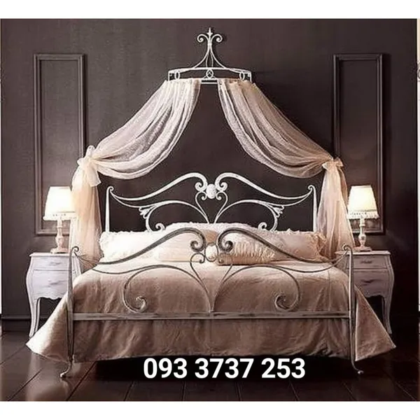 GIƯỜNG SẮT RÈN NGHỆ THUẬT
