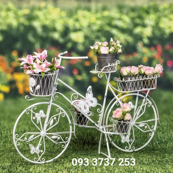 XE ĐẠP HOA SẮT MỸ THUẬT
