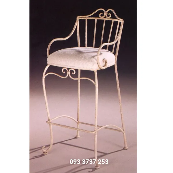 GHẾ SẮT MỸ THUẬT CHO QUẦY BAR