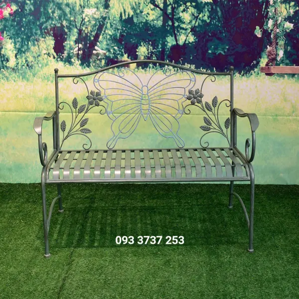 GHẾ BĂNG DÀI SẮT TAY VỊN ĐẸP DUYÊN DÁNG