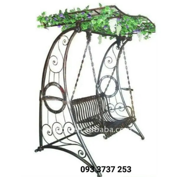 MẪU XÍCH ĐU CÓ GIÀN TRỒNG HOA LEO