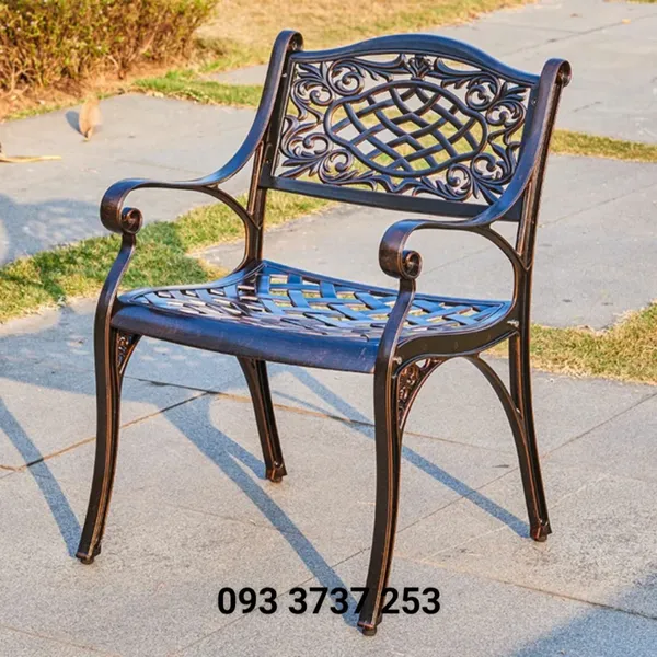 GHẾ NHÔM NGOÀI TRỜI SANG TRỌNG