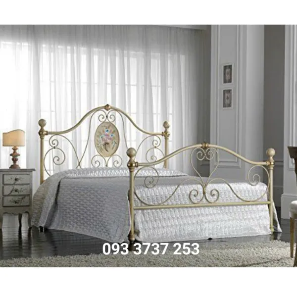 GIƯỜNG SẮT MỸ THUẬT PHONG CÁCH CỔ ĐIỂN