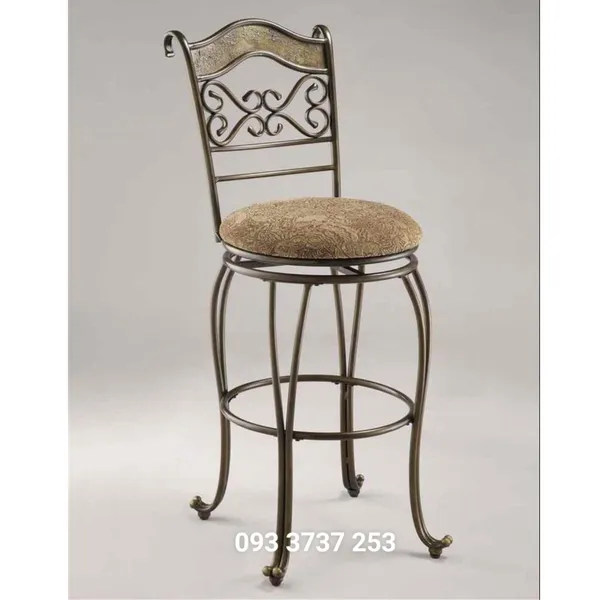 GHẾ CHÂN SẮT CHO QUẦY BAR GIA ĐÌNH