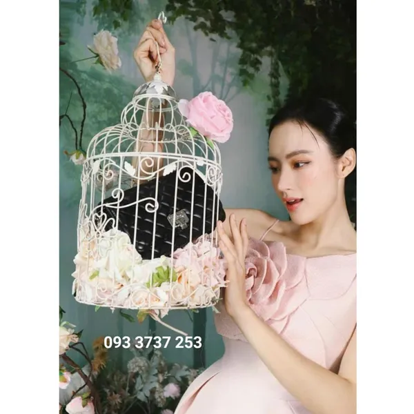 LỒNG CHIM SẮT MỸ THUẬT KIỂU TRUYỀN THỐNG