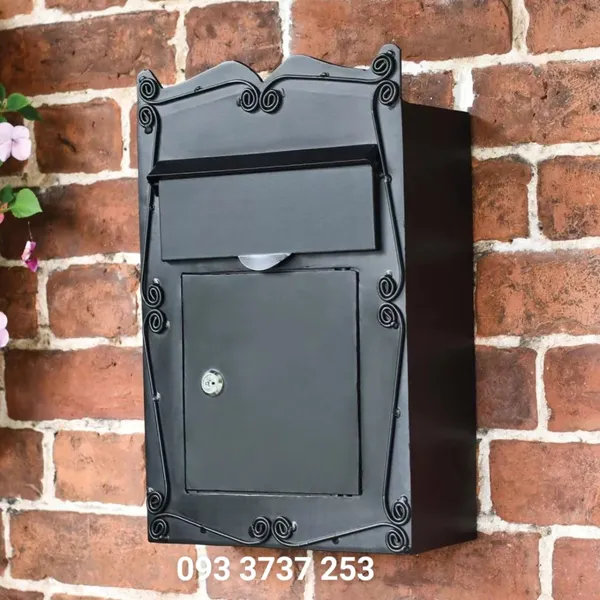 HÒM THƯ ỐP TƯỜNG SẮT MỸ THUẬT