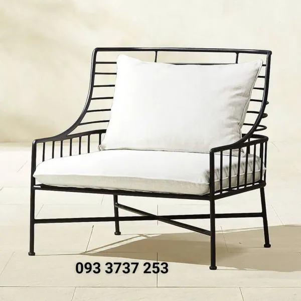 GHẾ BÀNH SẮT PHONG CÁCH TÂY BAN NHA