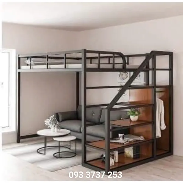 GIƯỜNG TẦNG ĐA NĂNG BẰNG SẮT - CHẮC CHẮN