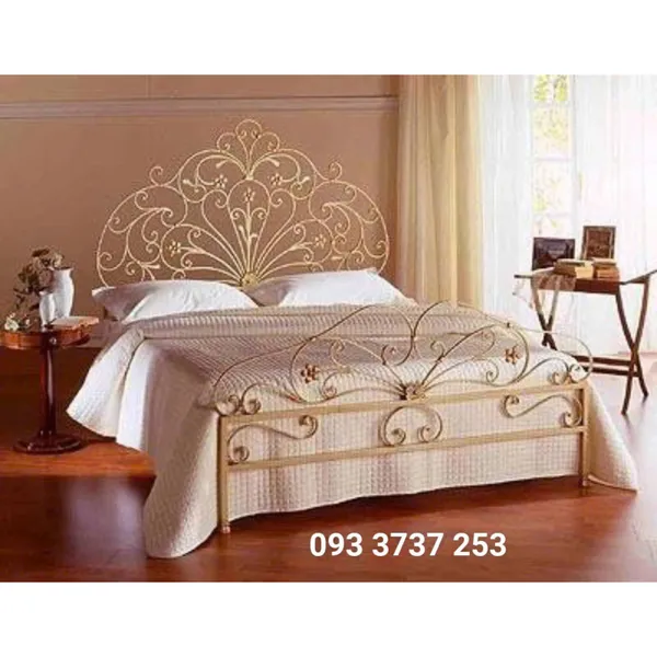 MẪU GIƯỜNG SẮT RÈN SANG TRỌNG 