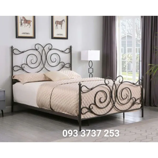 GIƯỜNG NGỦ SANG TRỌNG BẰNG SẮT UỐN