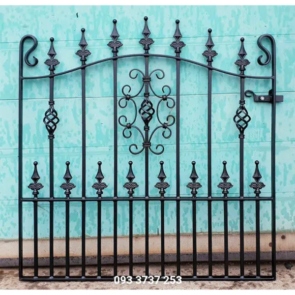 Hàng rào sắt rèn nghệ thuật KH14-HR004