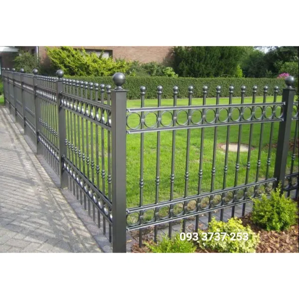 Hàng rào sắt rèn nghệ thuật KH14-HR003